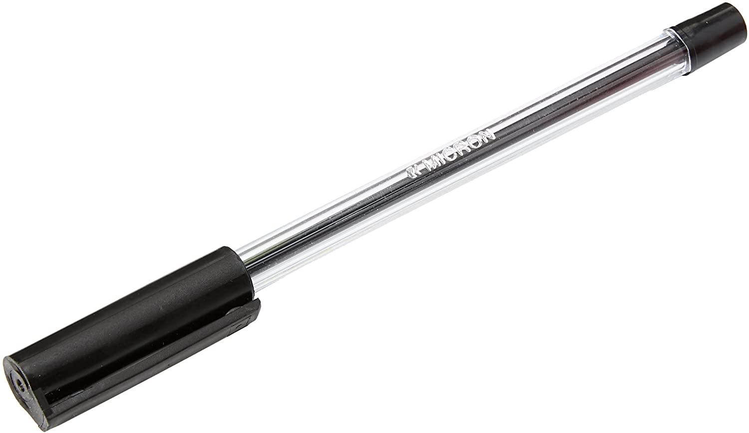Micron Ballpoint Pens Black Biros 20 Boxed