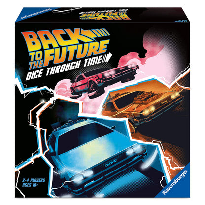 Ravensburger Back to the Future Immersive Family Strategy Board Games for Adults and Kids Age 10 Years Up - Dice Through Time
