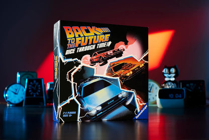 Ravensburger Back to the Future Immersive Family Strategy Board Games for Adults and Kids Age 10 Years Up - Dice Through Time