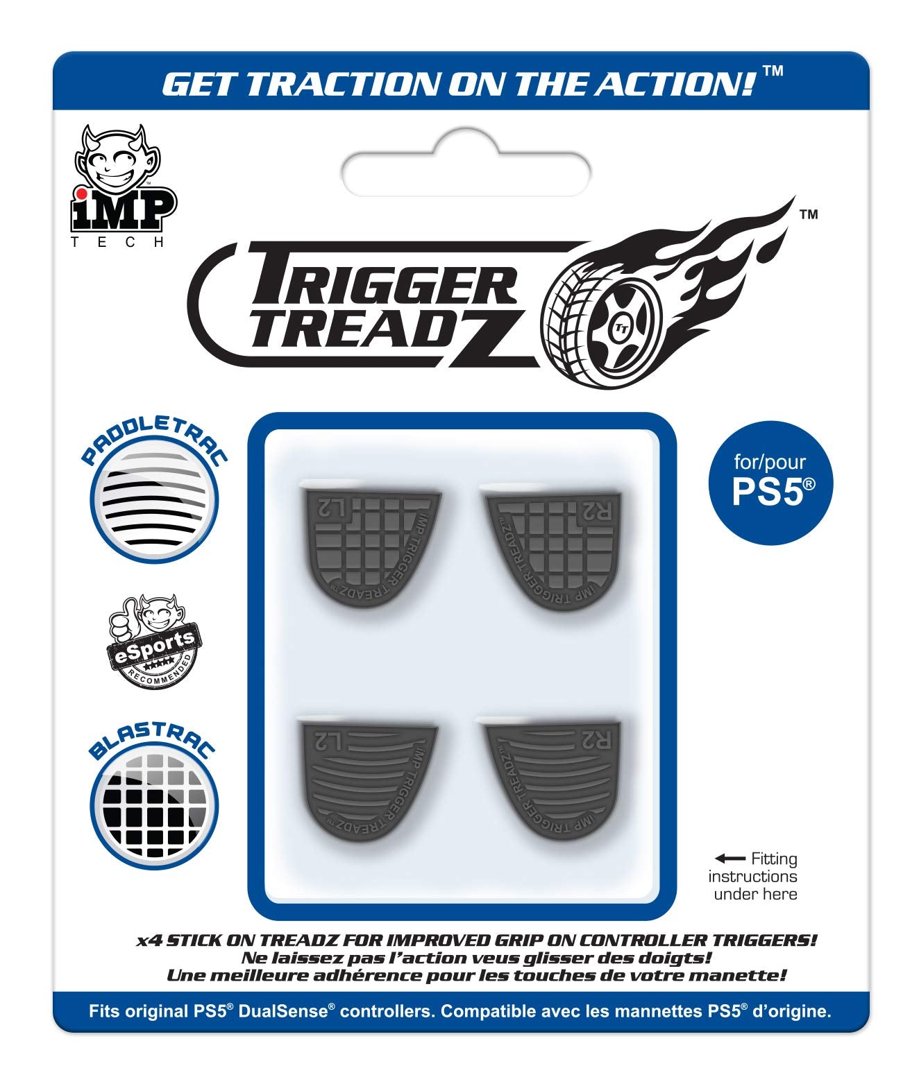 iMP Tech Trigger Treadz Dual Sense Controller Grips (PS5) (PS5