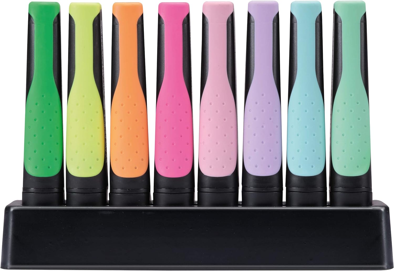 Eco-Friendly Highlighter - STABILO GREEN BOSS Pastel - Deskset of 8 - Assorted Colours