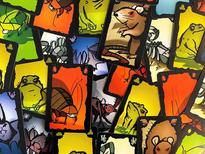 Schmidt | Cockroach Poker | Card Game | Ages 8+ | 2-6 Players | 15 Minutes Playing Time, Orange