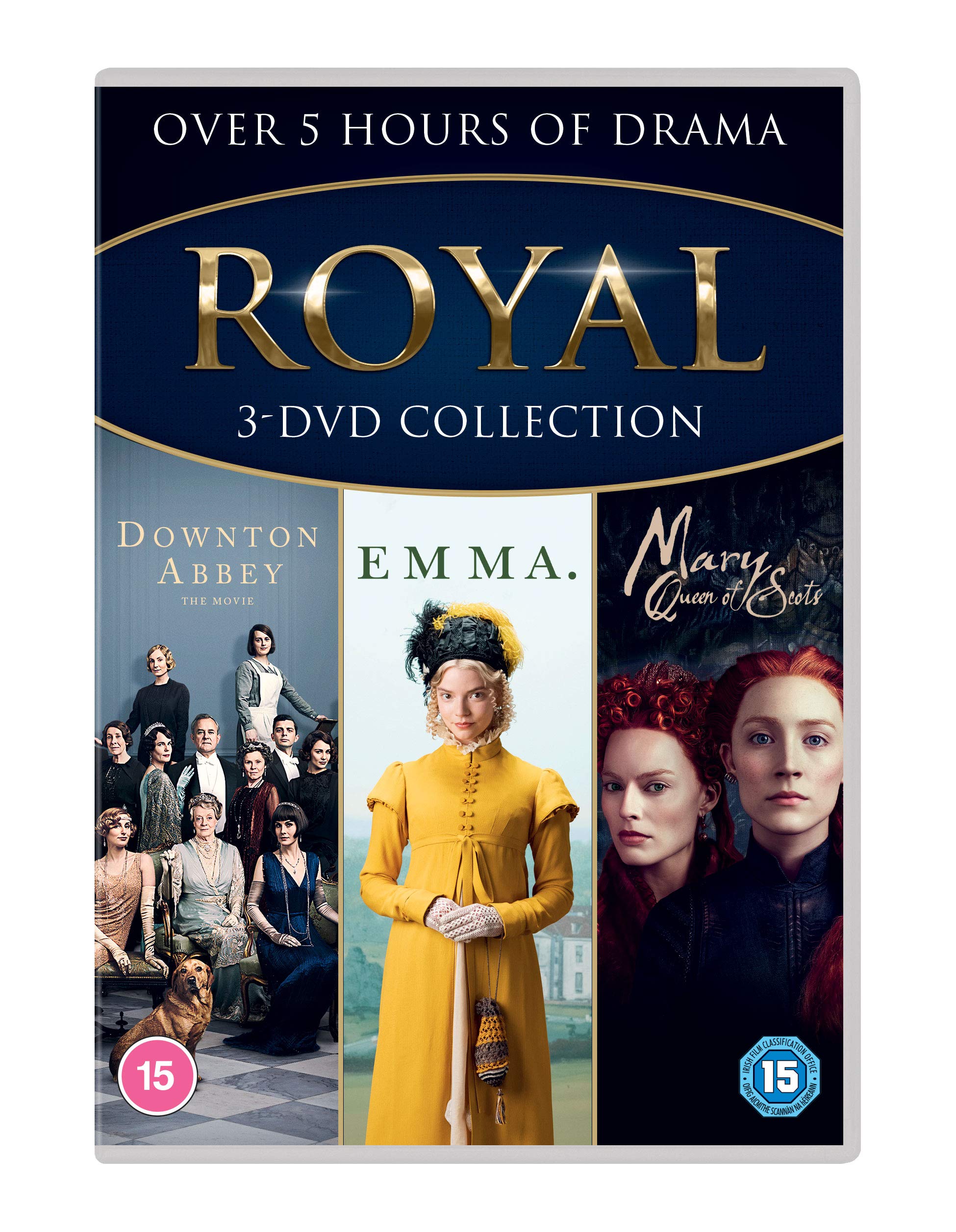 Royal Triple Boxset (Downton Abbey/Emma/Mary Queen of Scots)