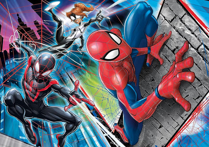 Clementoni - 26048 - Supercolor Puzzle for children-Spider Man-60 Pieces