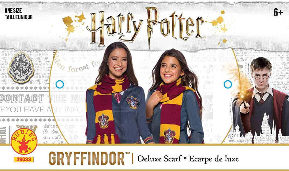 Rubies Official Harry Potter House Deluxe Scarf, Costume Accessory Adults/Childs One Size Halloween