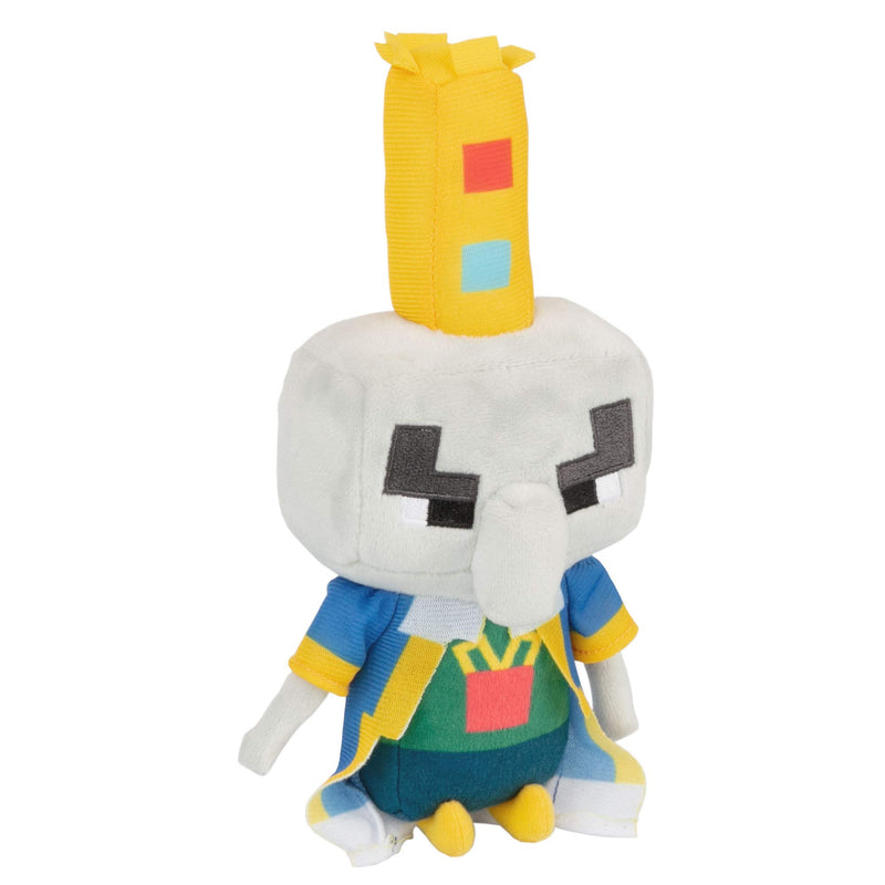 JINX JX10946 Minecraft Happy Explorer Arch Illager Mine Craft Dungeons Plush, Yellow
