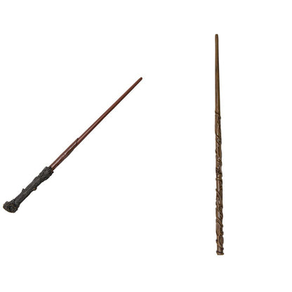 Rubie's Official Harry Potter Deluxe Wand, Wizard Costume Accessory & Official Harry Potter Hermione Deluxe Wand, Wizard Costume Accessory