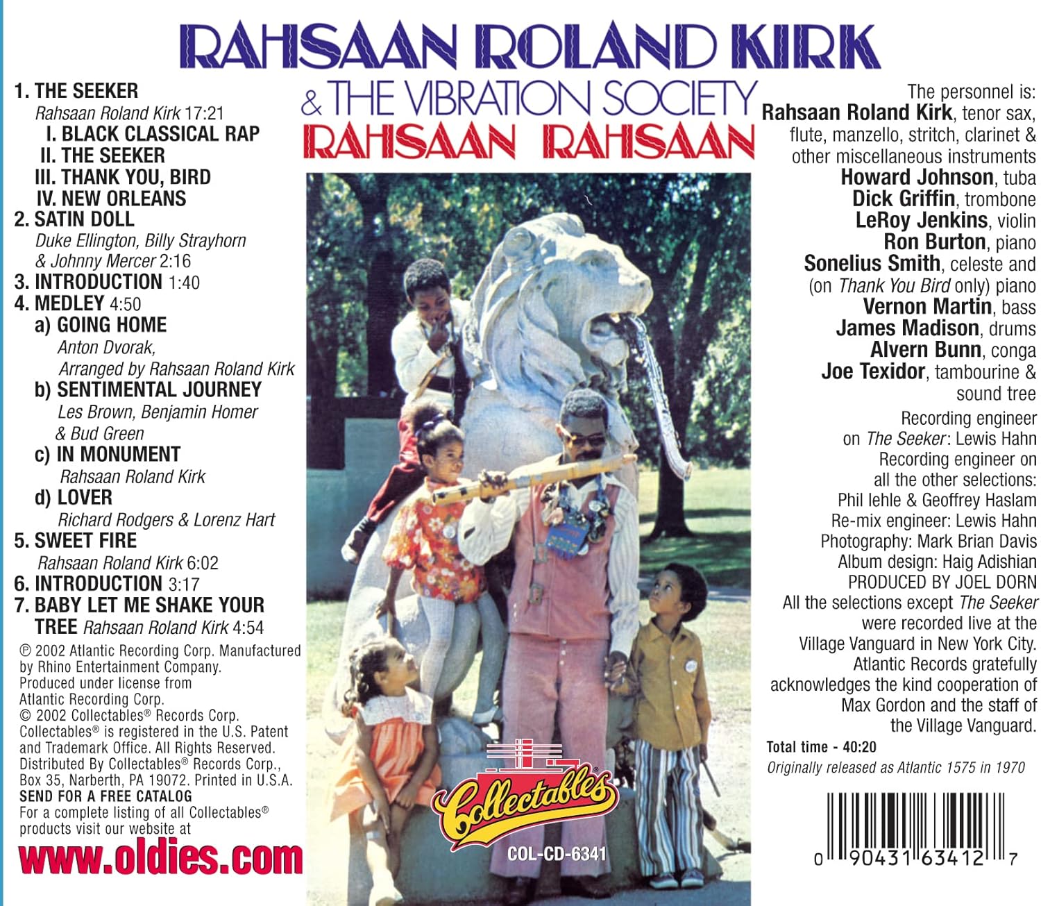Rahsaan Roland Kirk - Rahsaan Rahsaan