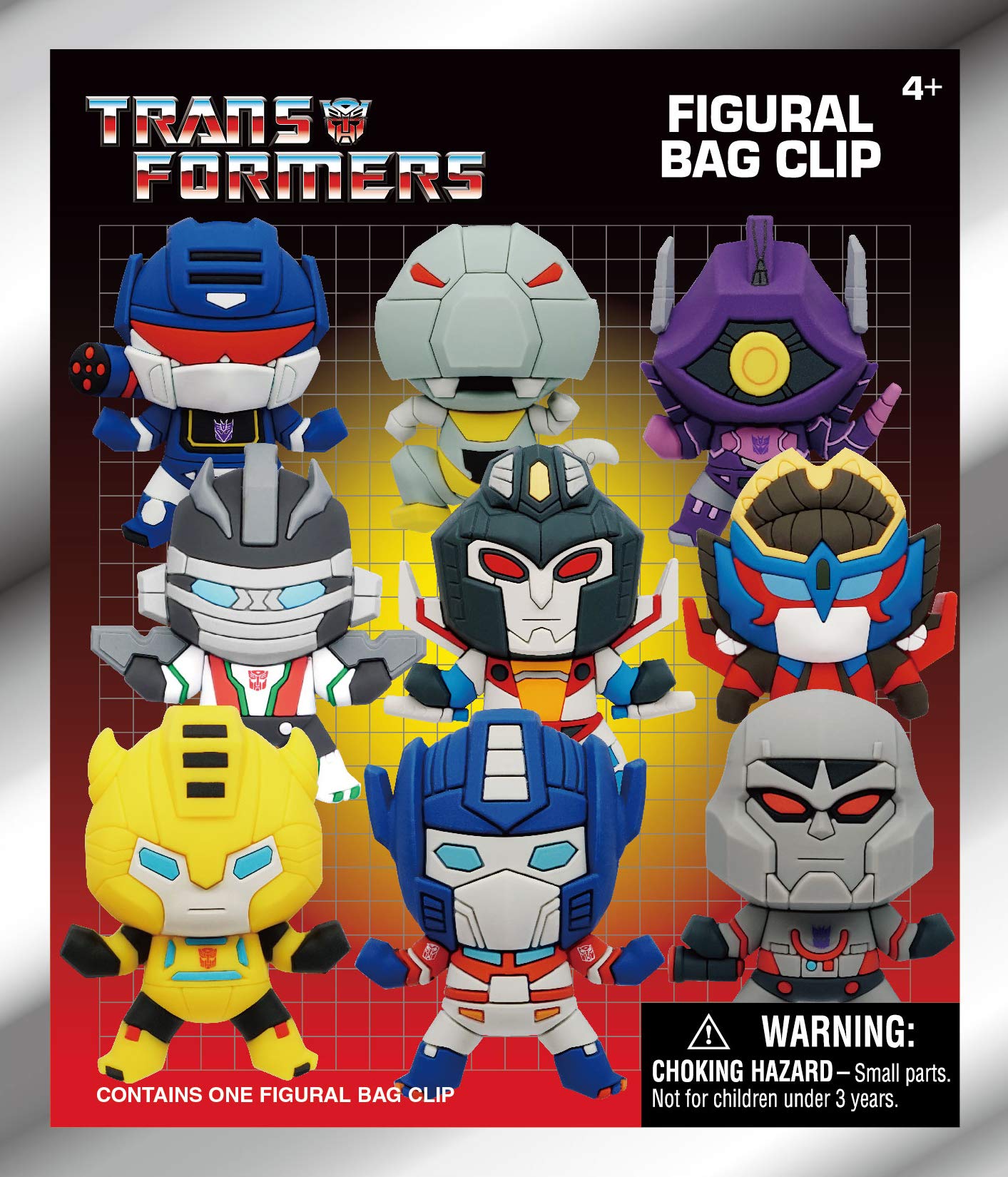 Transformers 3D Foam Bag Clip in Blind Bag