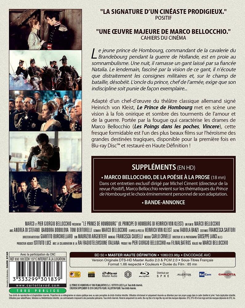 LE PRINCE DE HOMBOURG - MOVIE