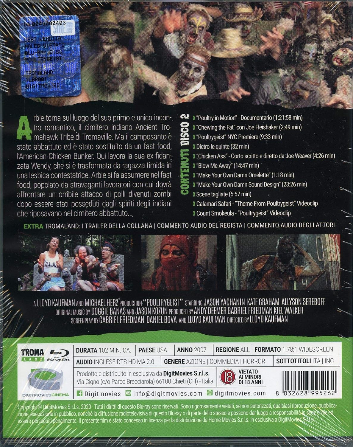 Poultrygeist - Night Of The Chicken Dead (Br+Dv