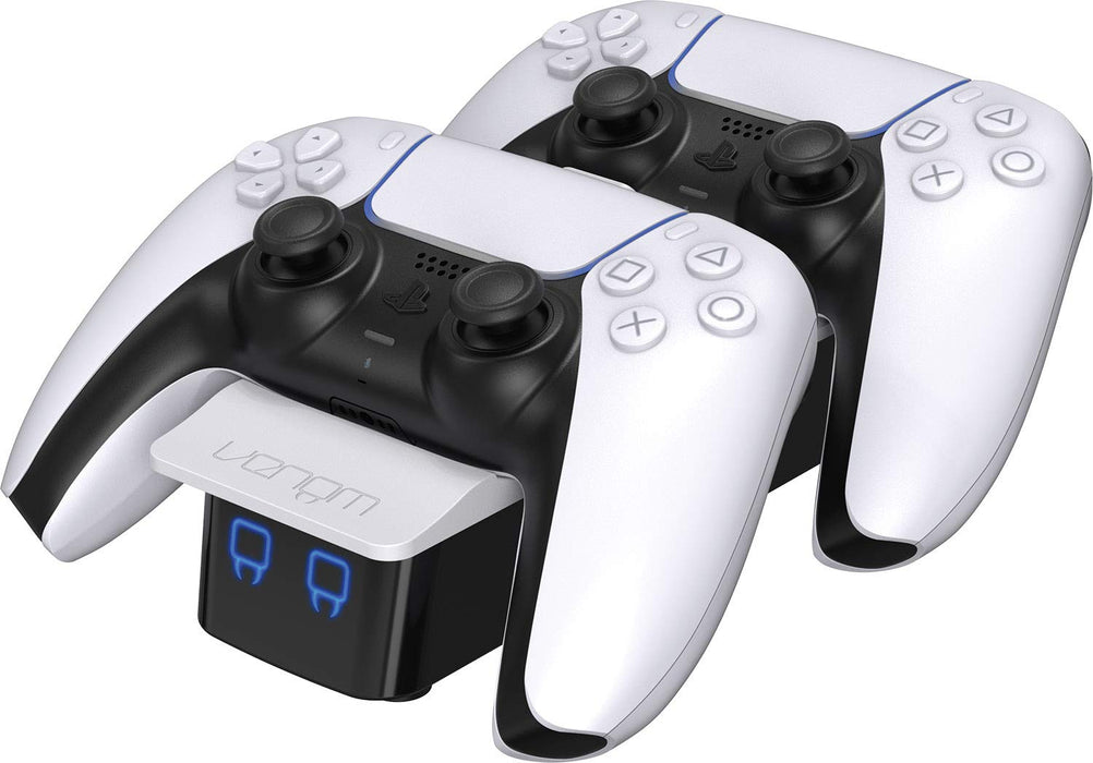 Venom PS5 Controller Twin Docking Station - White (PS5