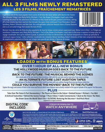 Back To the Future : The Ultimate Trilogy (Blu-ray + Digital Code) (Blu-ray)