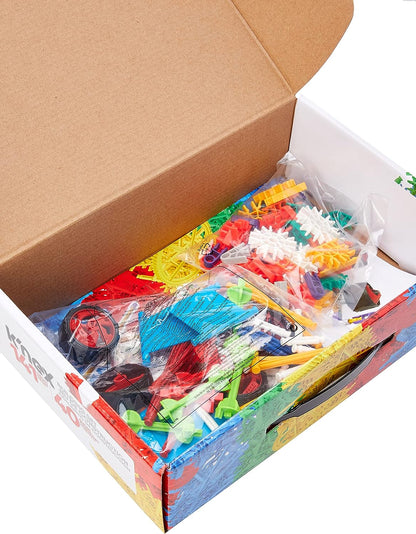 K'NEX 15210 Beginner 40 Model Building Set, Educational Toys for Boys and Girls, 141 Piece Beginners Learning Kit, Engineering for Kids, Colourful Building Construction Toys for Children Aged 5 +