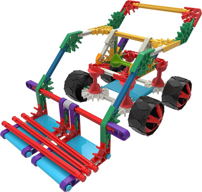 K'NEX 15210 Beginner 40 Model Building Set, Educational Toys for Boys and Girls, 141 Piece Beginners Learning Kit, Engineering for Kids, Colourful Building Construction Toys for Children Aged 5 +
