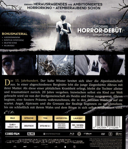 Hagazussa - Der Hexenfluch - 2-Disc Limited Edition (Bonus-DVD + Booklet)