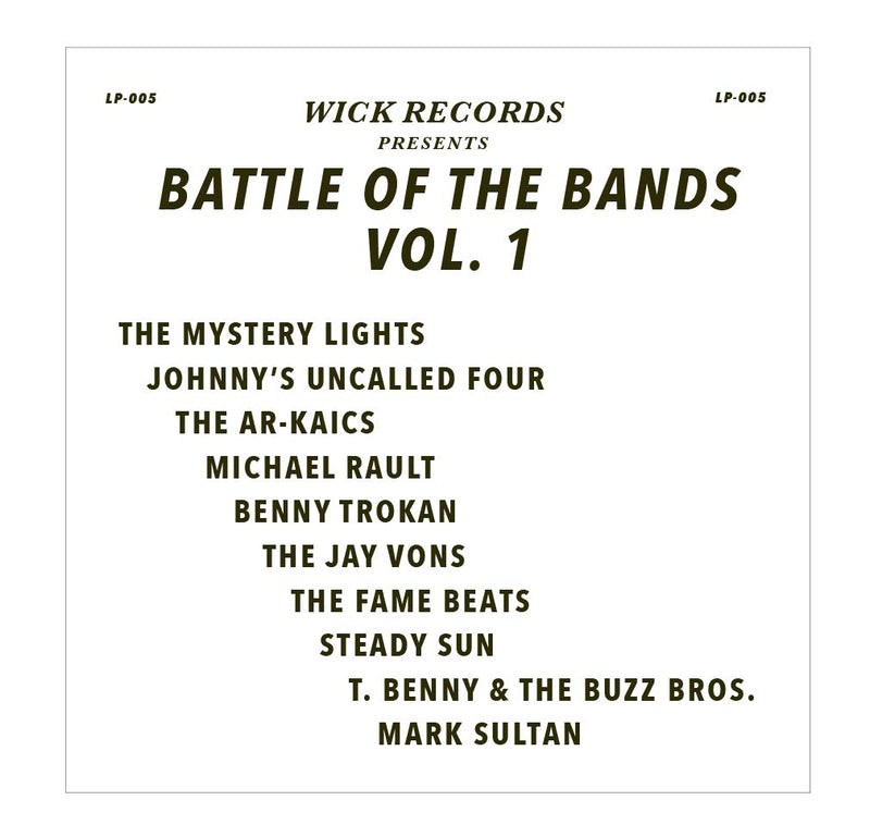 Wick Records Battle Of The Bands Vol 1
