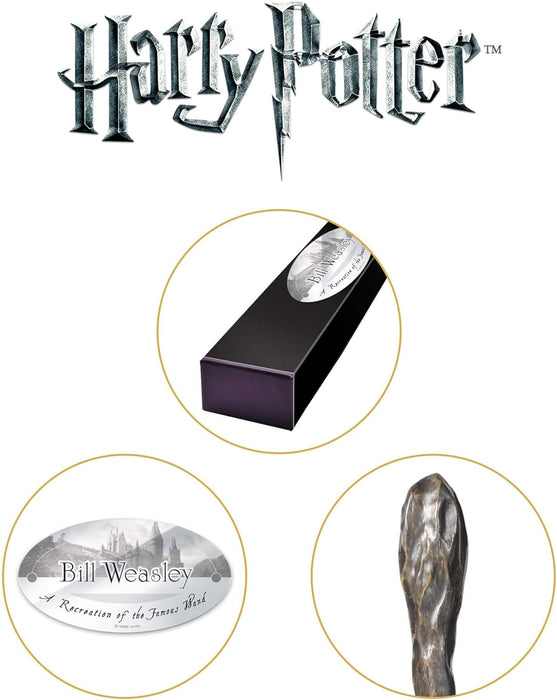 Noble Collection - Harry Potter Wand Bill Weasley (Character-Edition