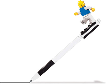 IQ LEGO Stationery Pen Pal – LEGO Druckbleistift und klassische Minifigur (Farben der Minifigur können variieren