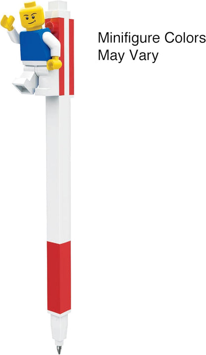 IQ Gel Pen - Red + Minifigure, 1 Piece