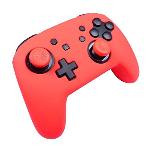Subsonic SA5489-2 Silikon Schutzhülle für Nintendo Switch Pro Controller rot