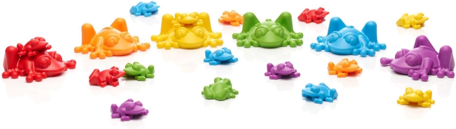 Smart Games - Froggit, Multi-Level Family Board Game, 2 - 6 Players, 6+ Years