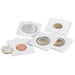 `Matrix Coin Holders, White, Inside 37,5 Mm, Self-Adhesive, Pack Of 25`