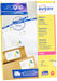 Avery L7169 Self Adhesive Parcel Shipping Labels, Laser Printers, 4 Labels Per A4 Sheet, 400 Labels, UltraGrip, white