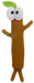 Hey Duggee Singing Sticky Stick Stick Soft Toy, Brown Single