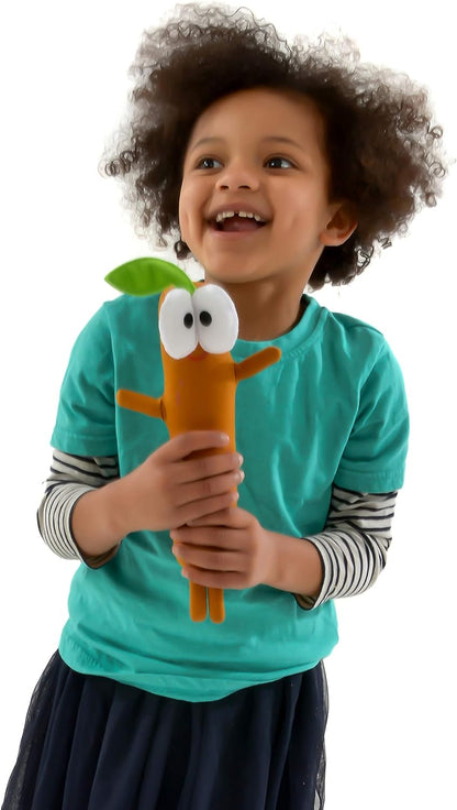 Hey Duggee Singing Sticky Stick Stick Soft Toy, Brown Single