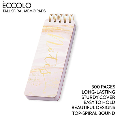 Spiral Lists Pink Marble