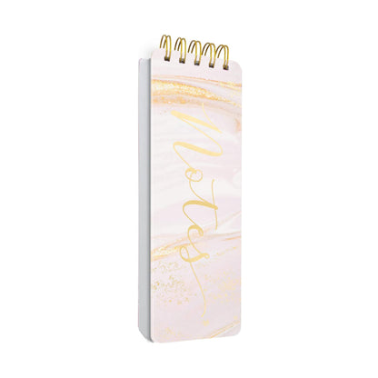 Spiral Lists Pink Marble