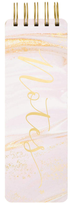 Spiral Lists Pink Marble