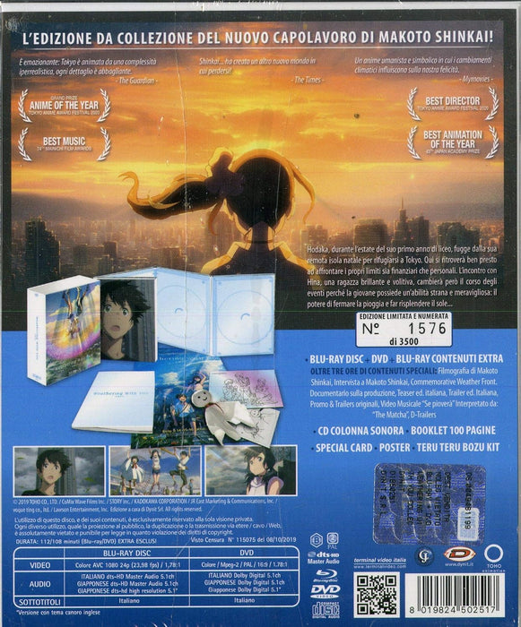 Weathering With You (Collector'S Edition) (2 Blu-Ray+Dvd+Cd+Gadget)