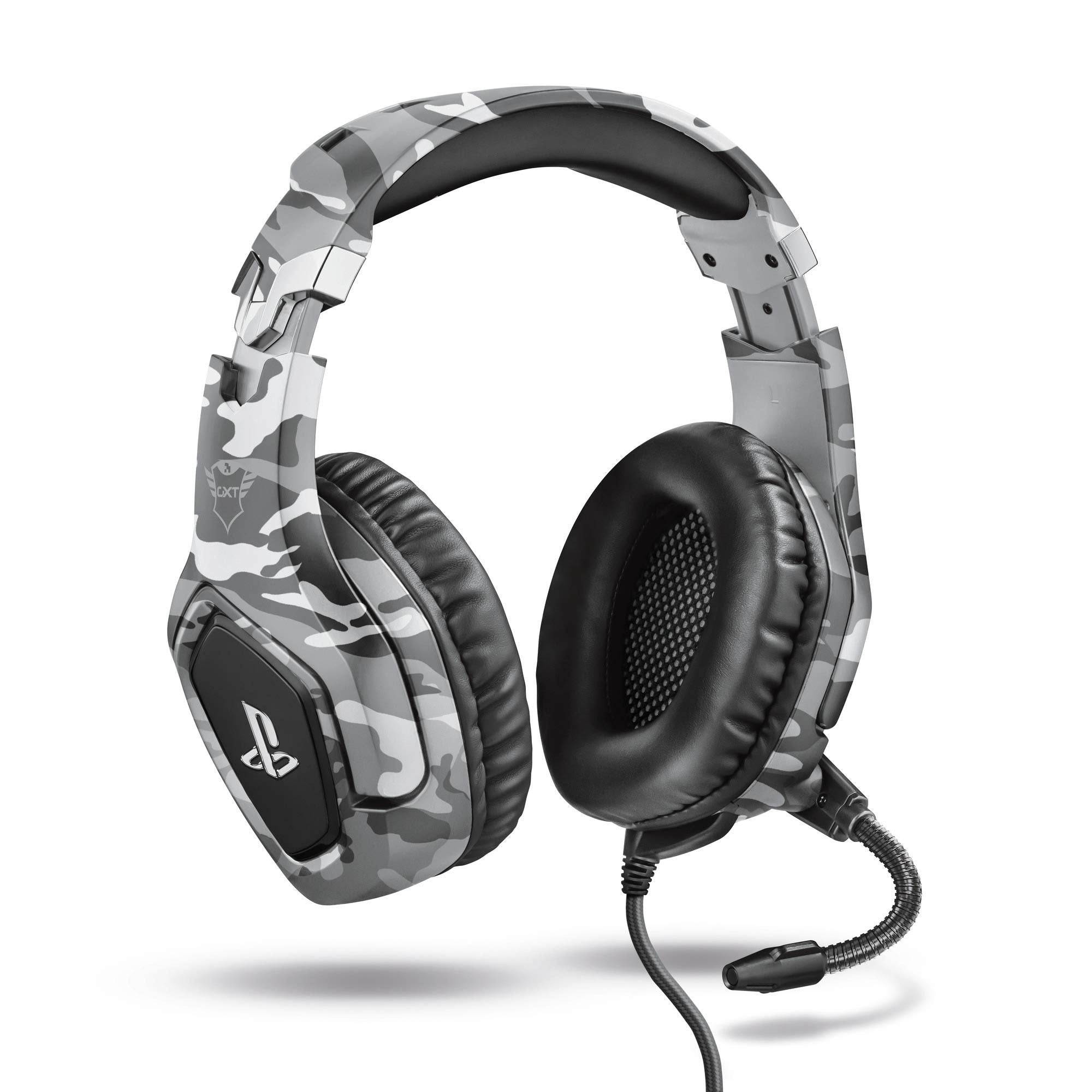 Trust Gaming Casque Gamer PS4 et PS5 avec Licence Officielle pour Playstation GXT 488 Forze-G - avec Microphone Flexible Repliable, Coupure du Micro et Réglage du Volume sur Fil