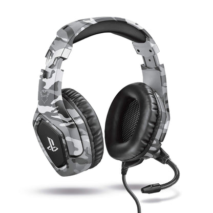 Trust Gaming Casque Gamer PS4 et PS5 avec Licence Officielle pour Playstation GXT 488 Forze-G - avec Microphone Flexible Repliable, Coupure du Micro et Réglage du Volume sur Fil