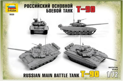 Zvezda 500785020-1:72 T-90, Tank