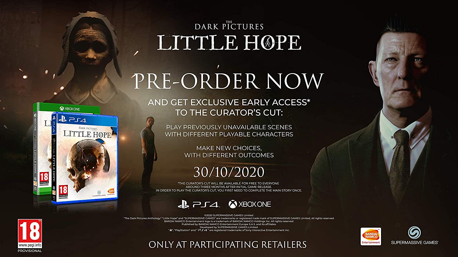 The Dark Pictures Anthology: Little Hope (PS4