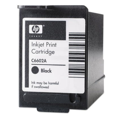 HP C6602A Standard Ink Cartridge, Black, Pack of 1