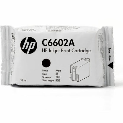 HP C6602A Standard Ink Cartridge, Black, Pack of 1
