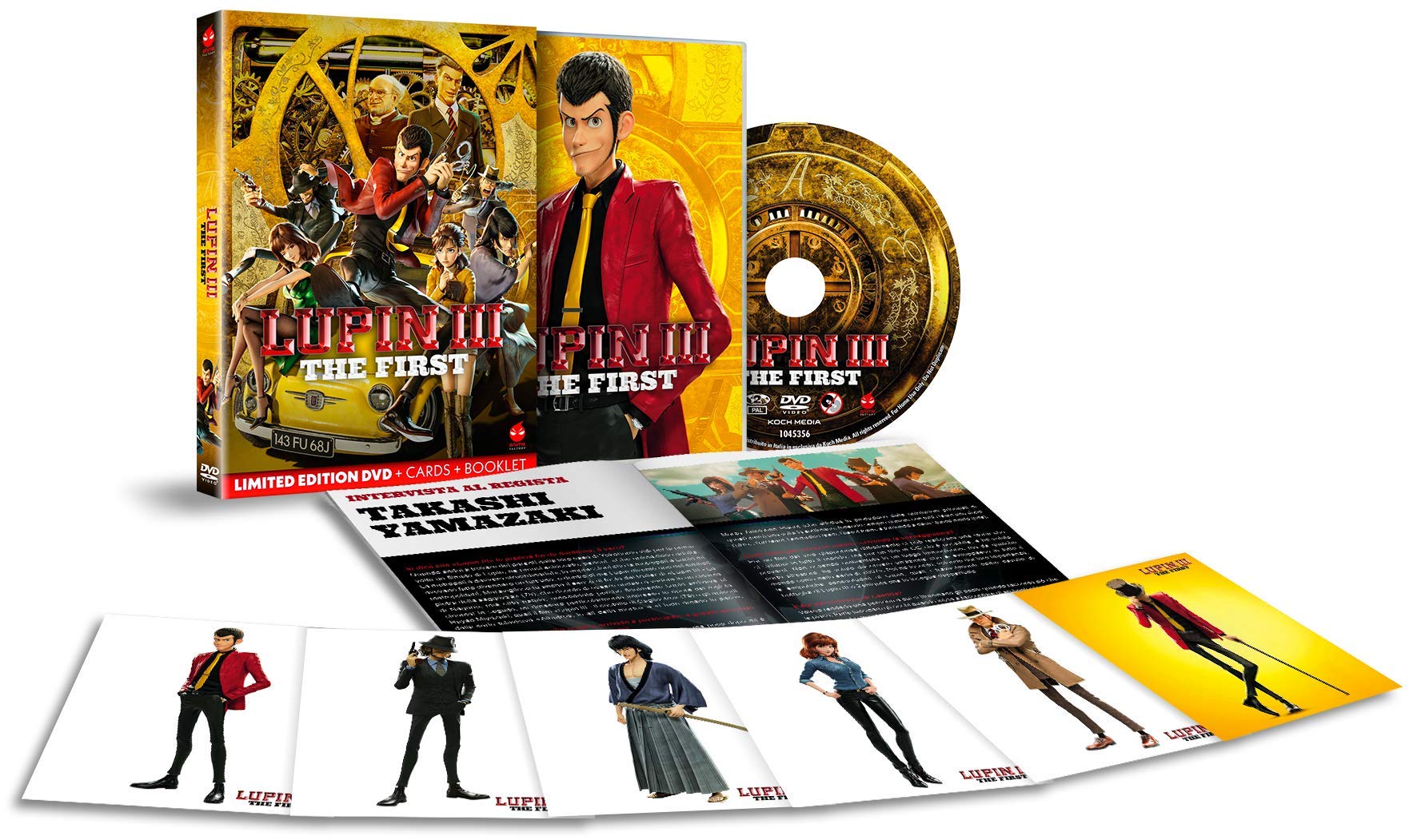 Lupin III The First (Edizione Limitata DVD + Booklet + 6 Card) (Limited Edition) ( DVD)