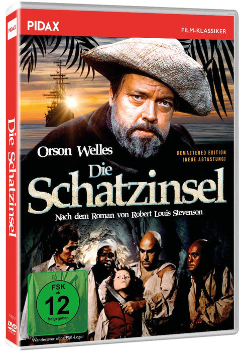 Die Schatzinsel - Remastered Edition (neue Abtastung) / Romangetreue Verfilmung nach Robert Louis Stevenson mit Weltstar Orson Welles (Pidax Film-Klassiker