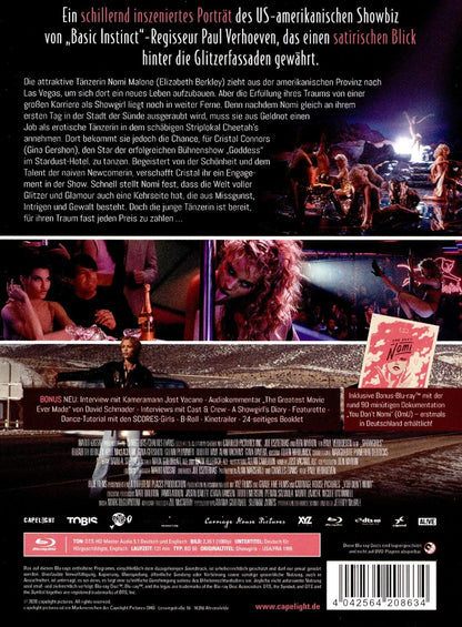 Showgirls - You Don't Nomi - 2-Disc Limited Collector's Edition im Mediabook (+ Bonus-Blu-ray)