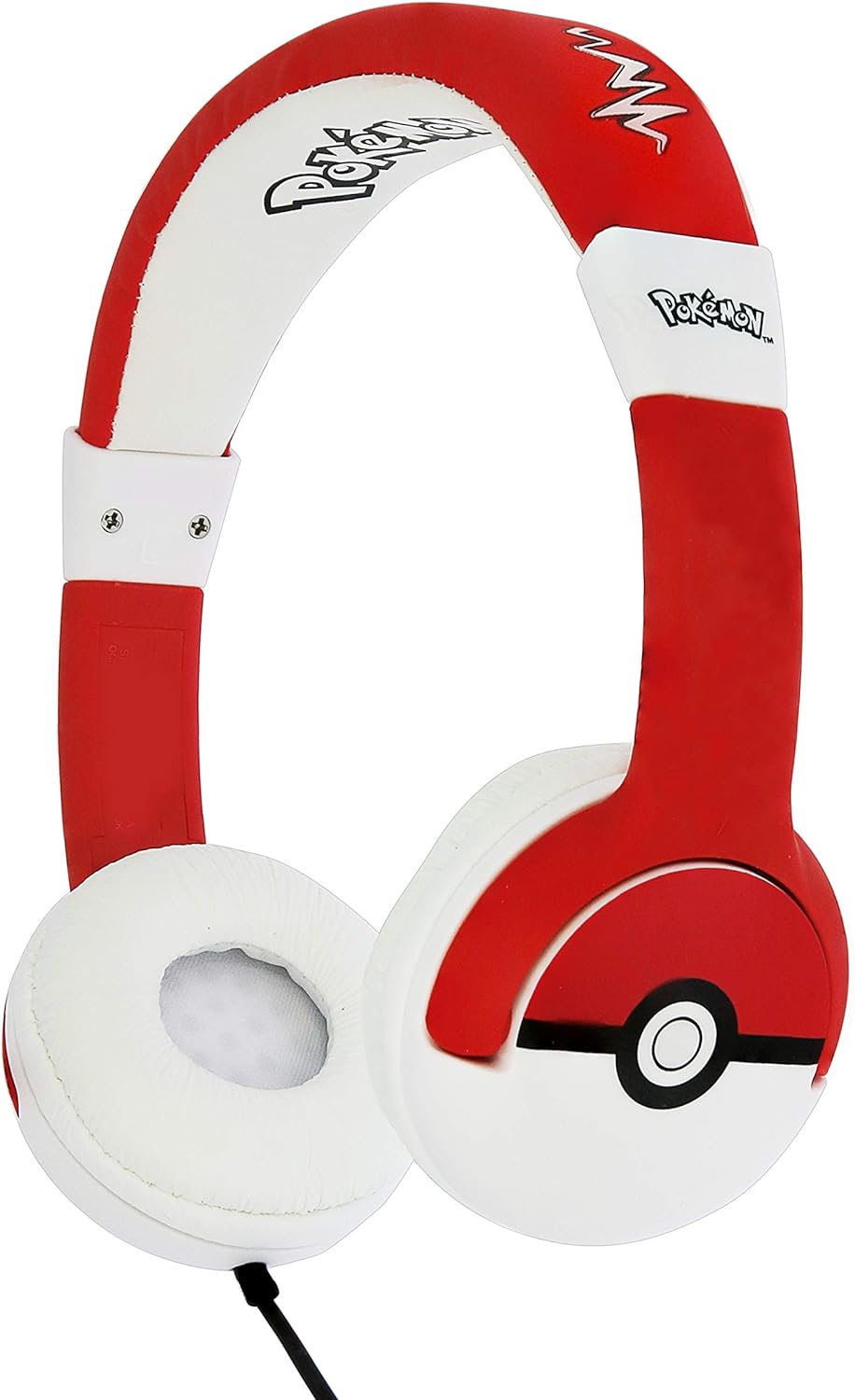 OTL Technologies PK0758 Kids Headphones - Pokémon Pokéball Wired Headphones for Ages 3-7 Years