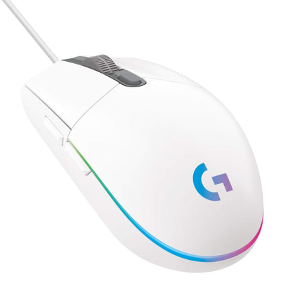 Logitech G203 LIGHTSYNC Gaming Mouse with Customizable RGB Lighting, 6 Programmable Buttons, Gaming Grade Sensor, 8K DPI Tracking, Lightweight