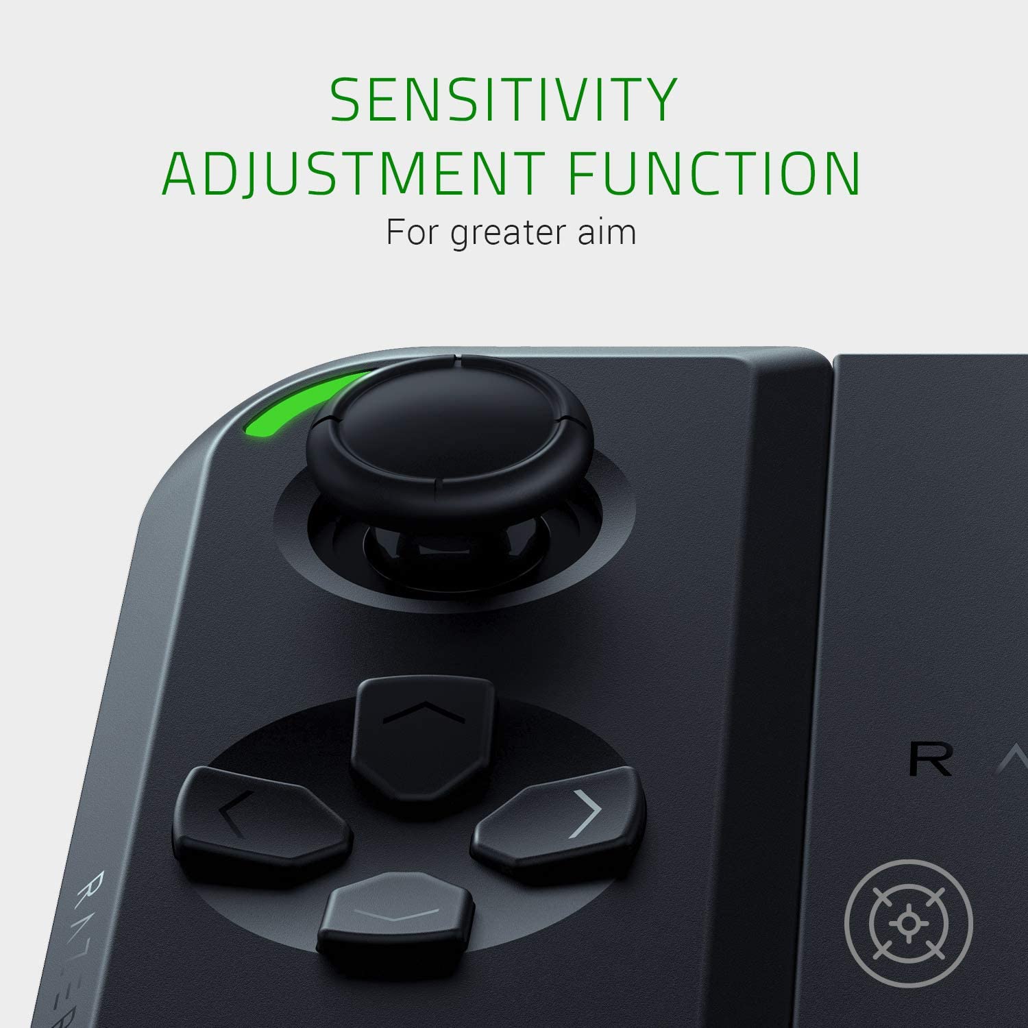 Razer Junglecat - Option A - Portable Dual-Sided Gaming Controller for Android One Size,Black