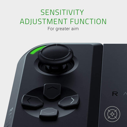 Razer Junglecat - Option A - Portable Dual-Sided Gaming Controller for Android One Size,Black