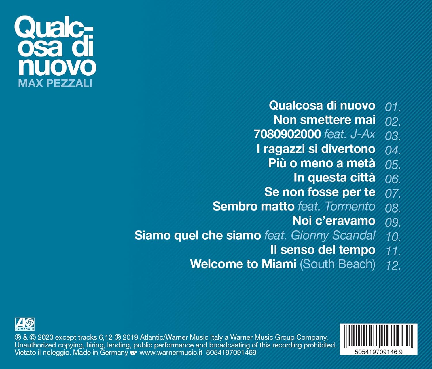 Qualcosa Di Nuovo CD