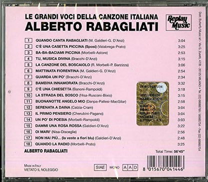 Le Grandi Voci Della Canzone