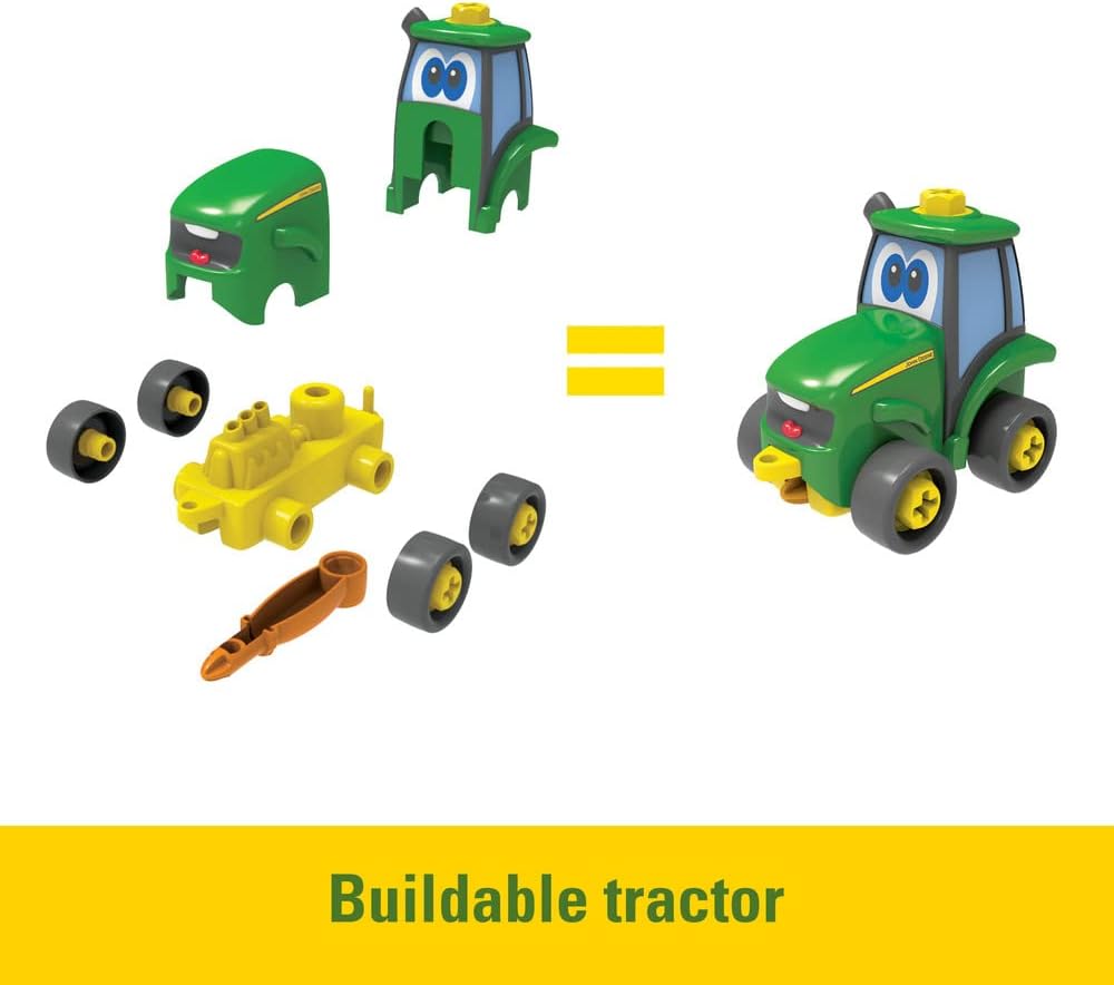 John Deere 47208 Tractor Toy Build a Johnny
